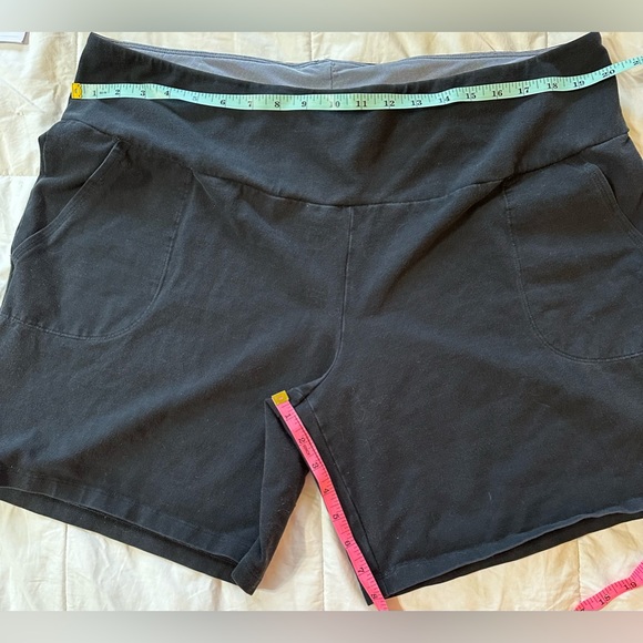 Tummy Control Shorts with Pockets - Women with Control - Black - 2X - Picture 4 of 13